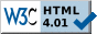 Valid HTML 4.01
Strict